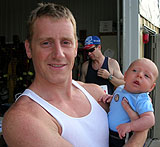 Joe Ailts and son Joe Ailts and son